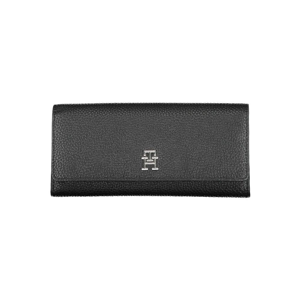 Tommy Hilfiger Black Polyethylene Women Wallet - Wallets