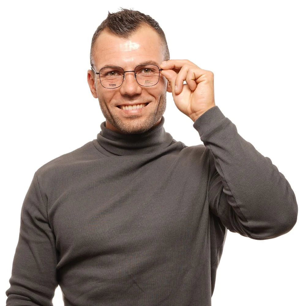 Tommy Hilfiger Black Unisex Glasses Frame - Eyeglasses