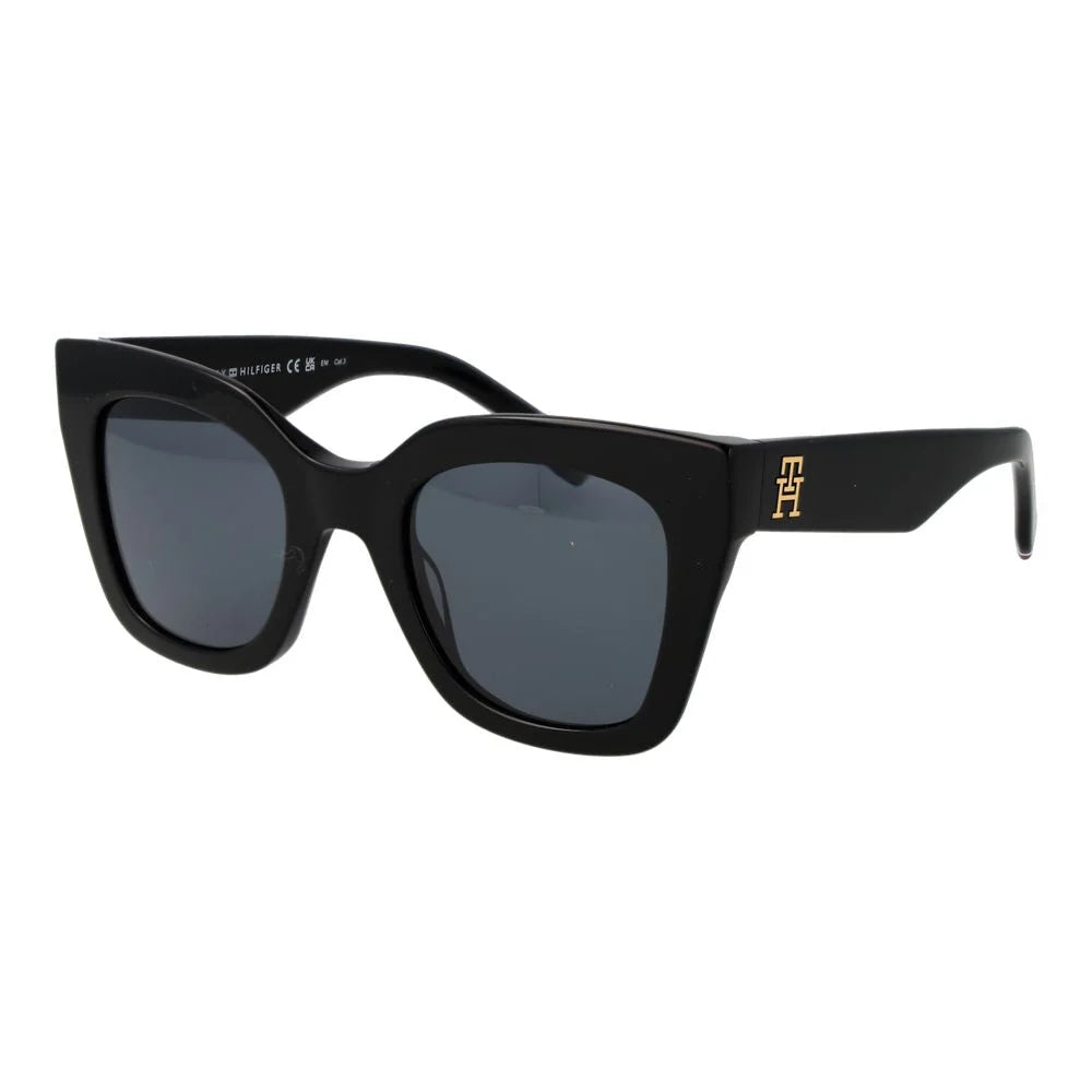 Tommy Hilfiger Black Women Sunglass - Sunglasses