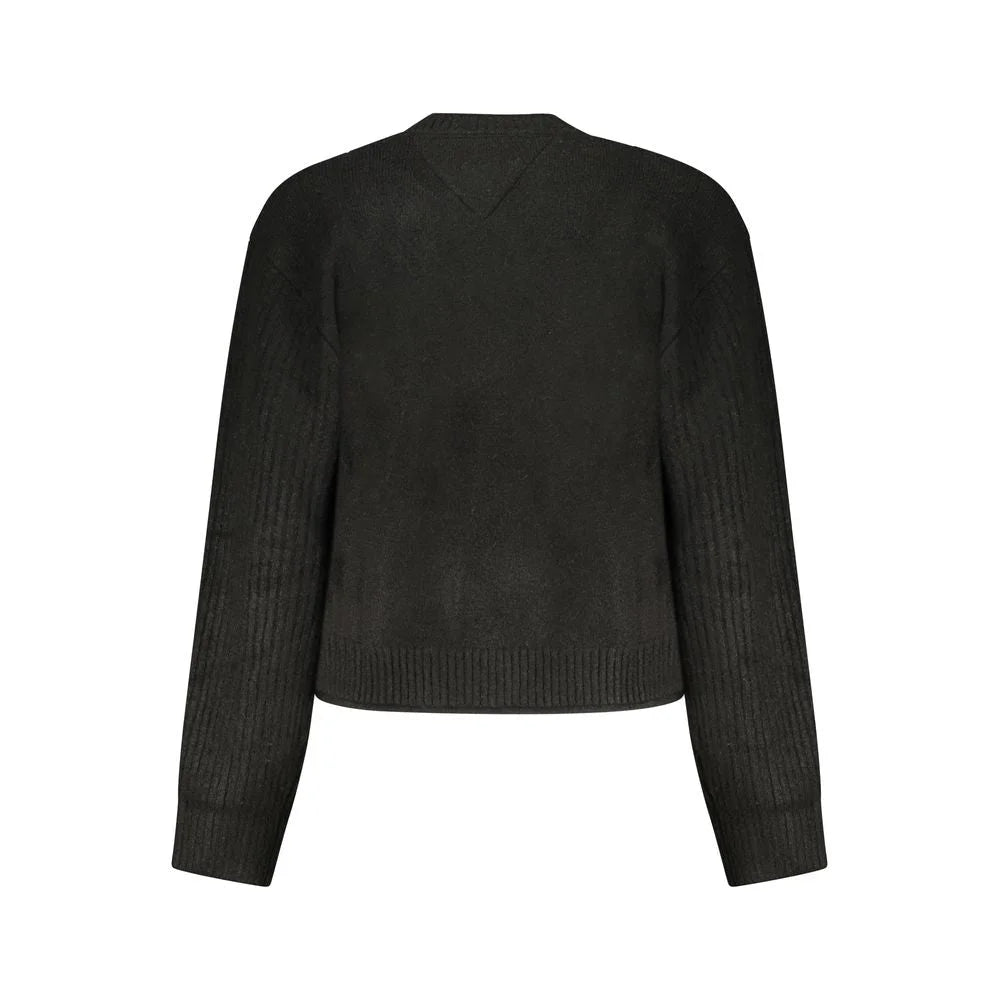 Tommy Hilfiger Black Wool Sweater - L