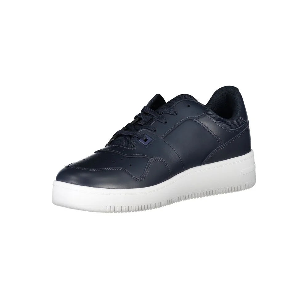 Tommy Hilfiger Blue Contrast Sneakers with Logo Detail - EU40/US7 - Sneakers
