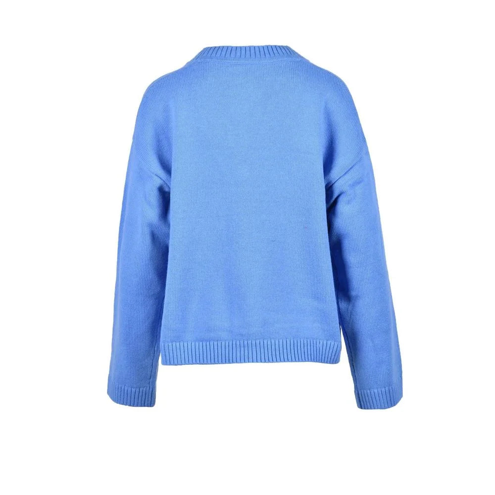 Tommy Hilfiger Blue Cotton Cardigan - L/XL