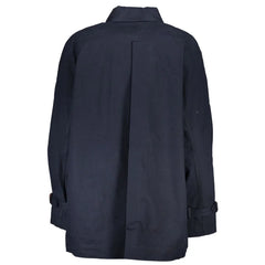 Tommy Hilfiger Blue Cotton Jackets & Coat - Trench Coats