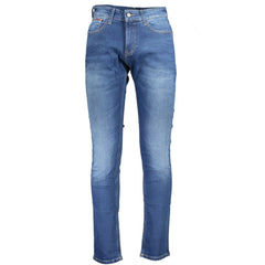 Tommy Hilfiger Blue Cotton Men Jeans