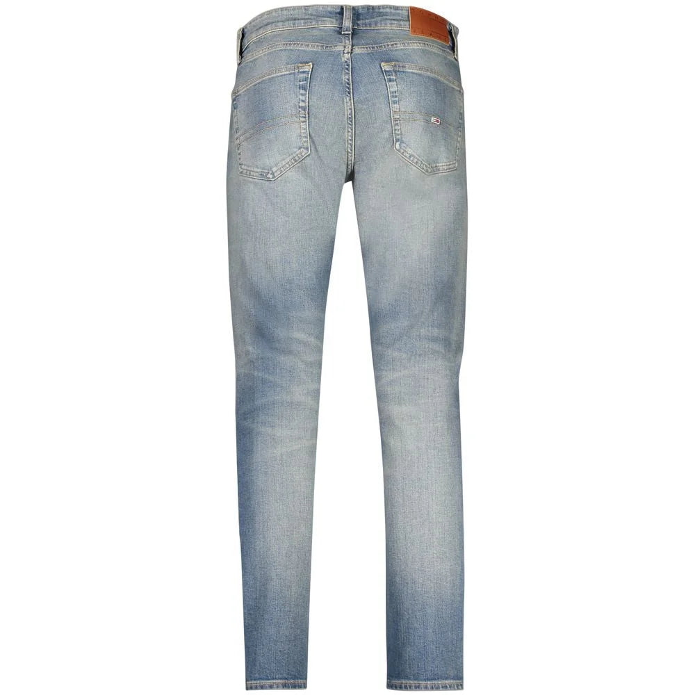 Tommy Hilfiger Blue Cotton Men Jeans - Jeans