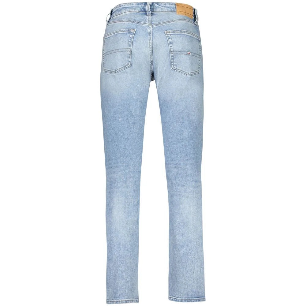 Tommy Hilfiger Blue Cotton Men Jeans - Jeans