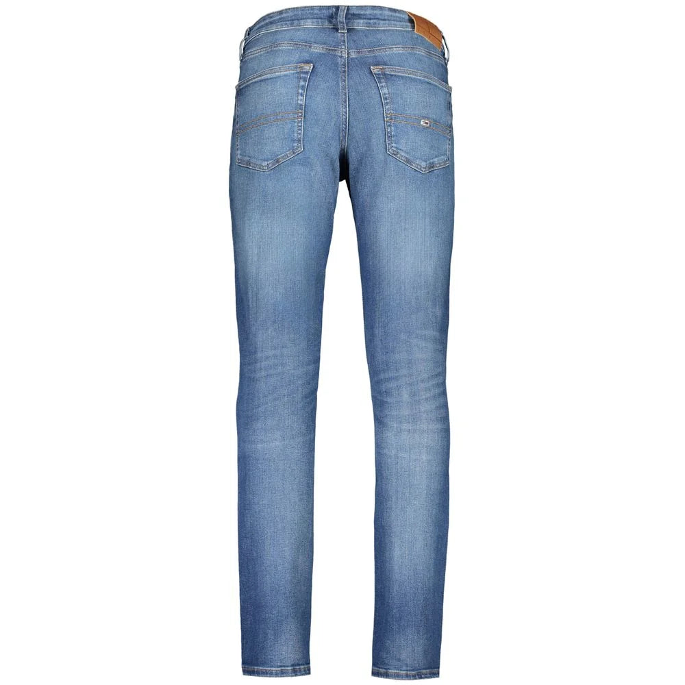 Tommy Hilfiger Blue Cotton Men Jeans - Jeans