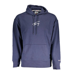 Tommy Hilfiger Blue Cotton Men Sweater - Hoodies