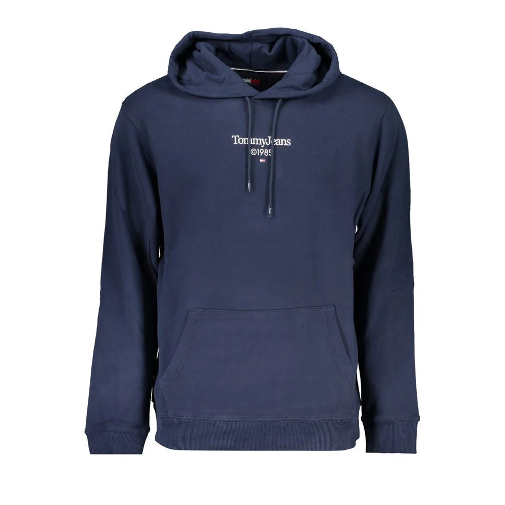 Tommy Hilfiger Blue Cotton Men Sweater - Hoodies