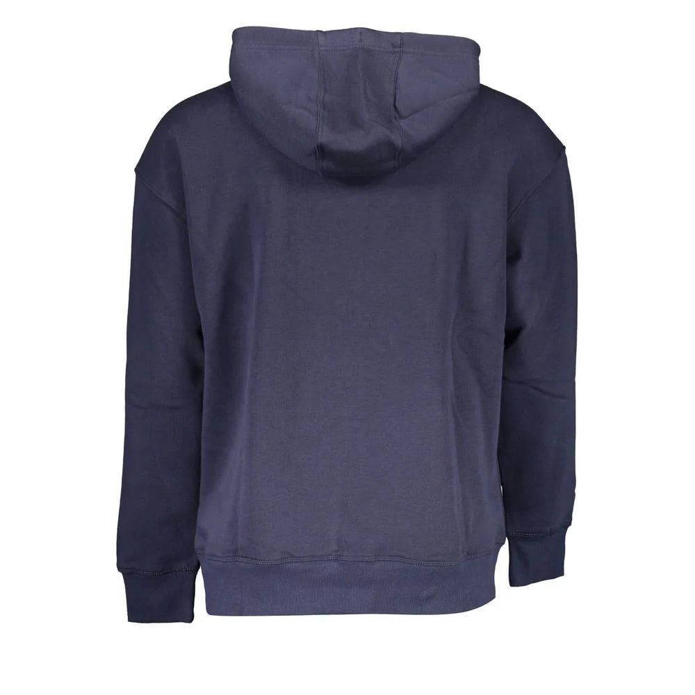 Tommy Hilfiger Blue Cotton Men Sweater - Hoodies