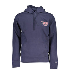 Tommy Hilfiger Blue Cotton Men Sweater - L - Hoodies