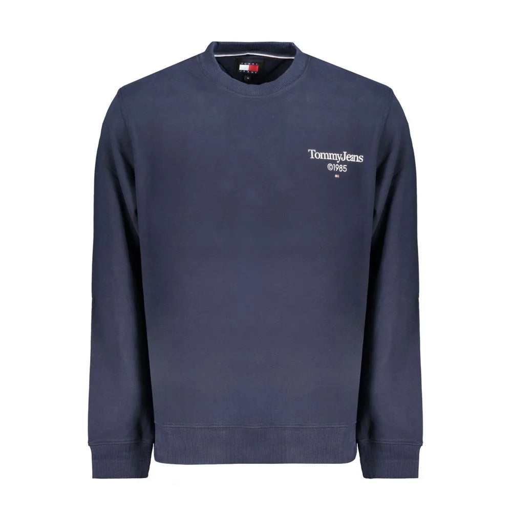 Tommy Hilfiger Blue Cotton Men Sweater - Sweatshirts