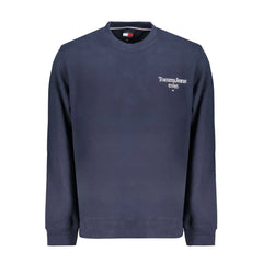 Tommy Hilfiger Blue Cotton Men Sweater - Sweatshirts