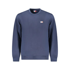 Tommy Hilfiger Blue Cotton Men Sweater - Sweatshirts