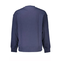Tommy Hilfiger Blue Cotton Men Sweater - Sweatshirts