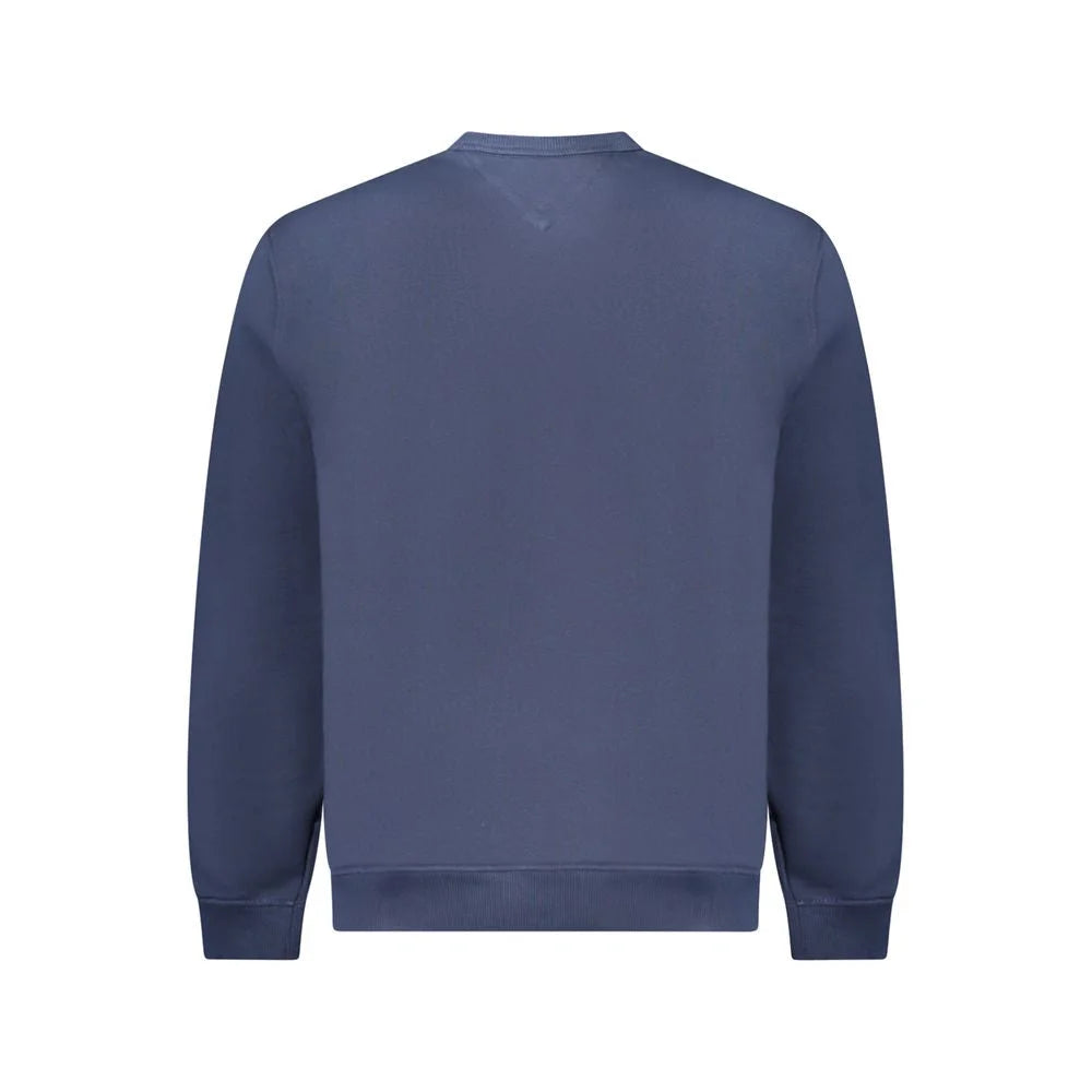 Tommy Hilfiger Blue Cotton Men Sweater - Sweatshirts
