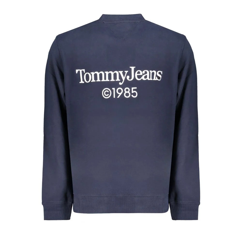 Tommy Hilfiger Blue Cotton Men Sweater - Sweatshirts
