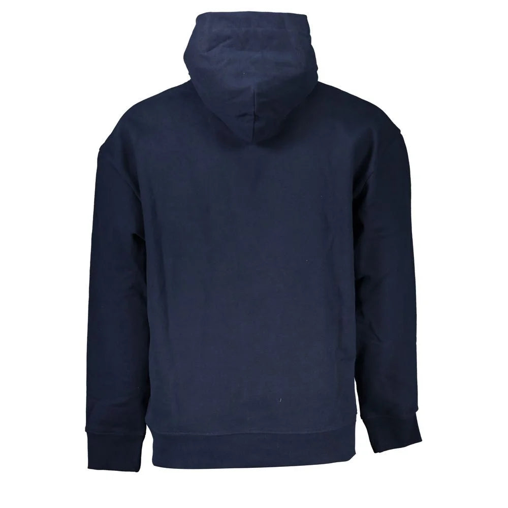 Tommy Hilfiger Blue Cotton Men Sweatshirt - Hoodies