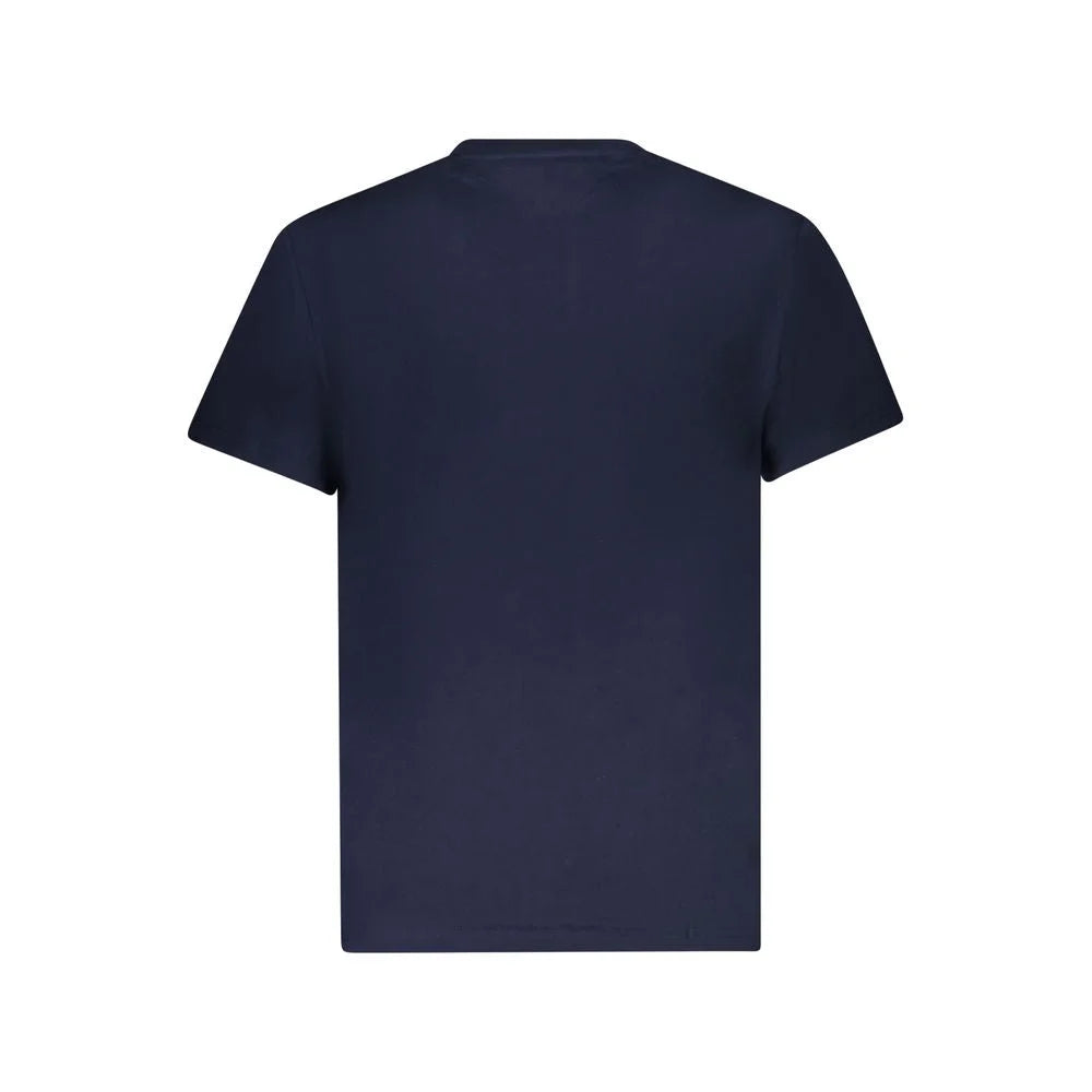 Tommy Hilfiger Blue Cotton Men T-Shirt