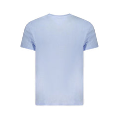 Tommy Hilfiger Blue Cotton Men T-Shirt - T-Shirts