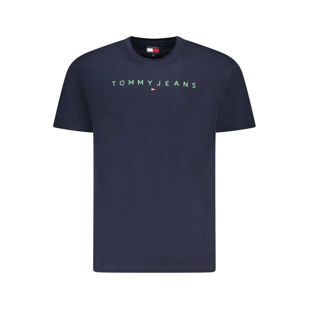Tommy Hilfiger Blue Cotton Men T-Shirt - T-Shirts
