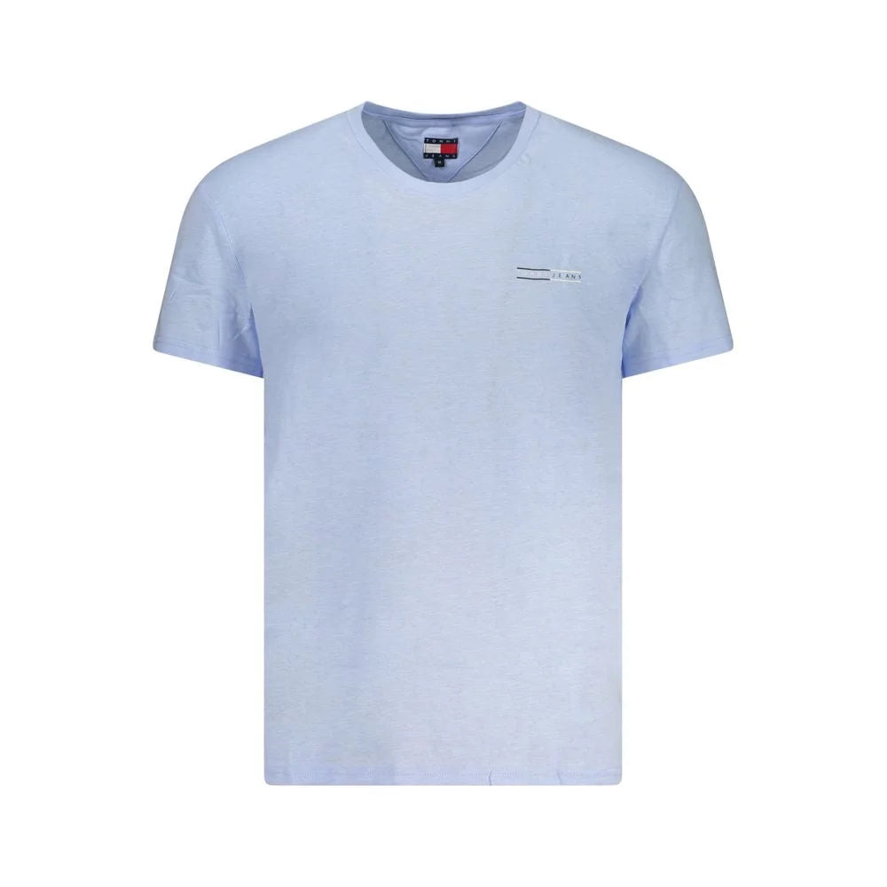 Tommy Hilfiger Blue Cotton Men T-Shirt - T-Shirts