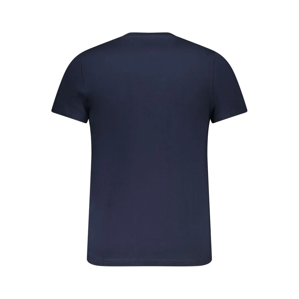 Tommy Hilfiger Blue Cotton Men T-Shirt - T-Shirts
