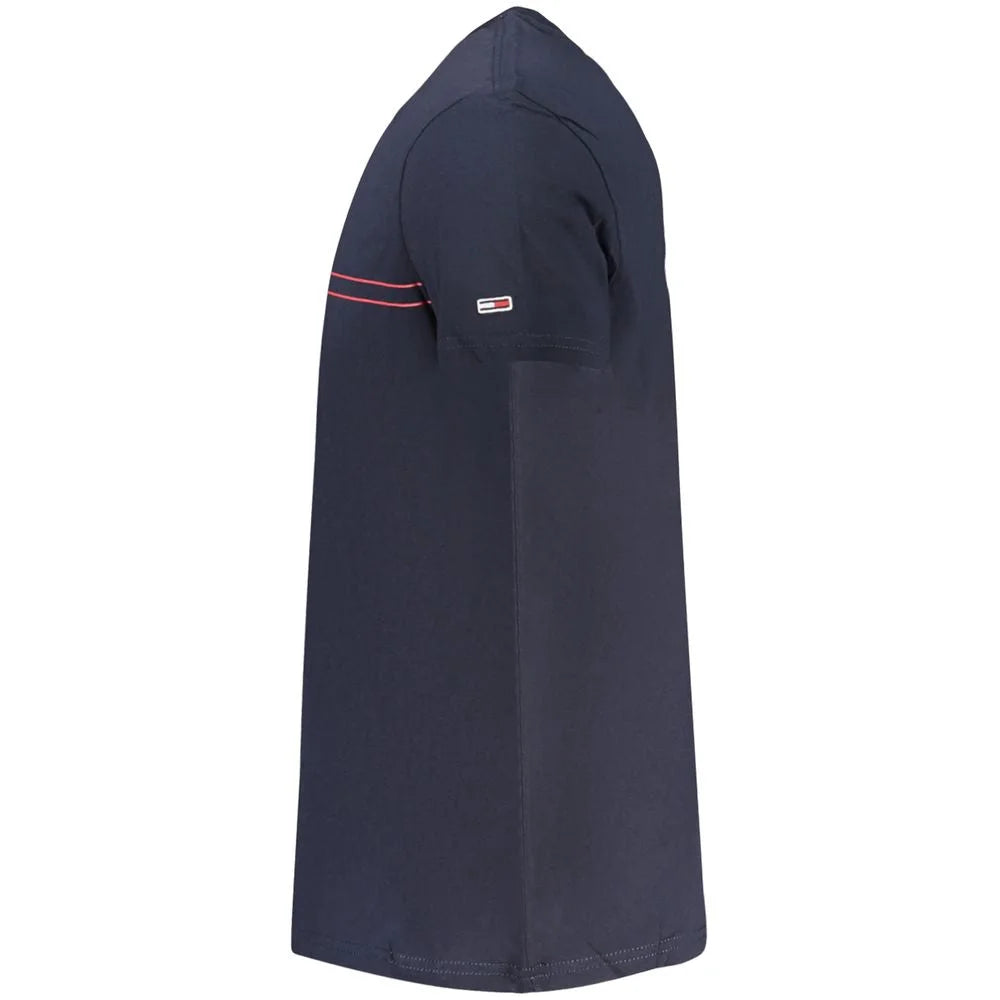 Tommy Hilfiger Blue Cotton Men T-Shirt - T-Shirts