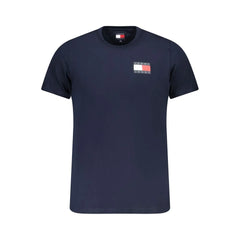 Tommy Hilfiger Blue Cotton Men T-Shirt - T-Shirts