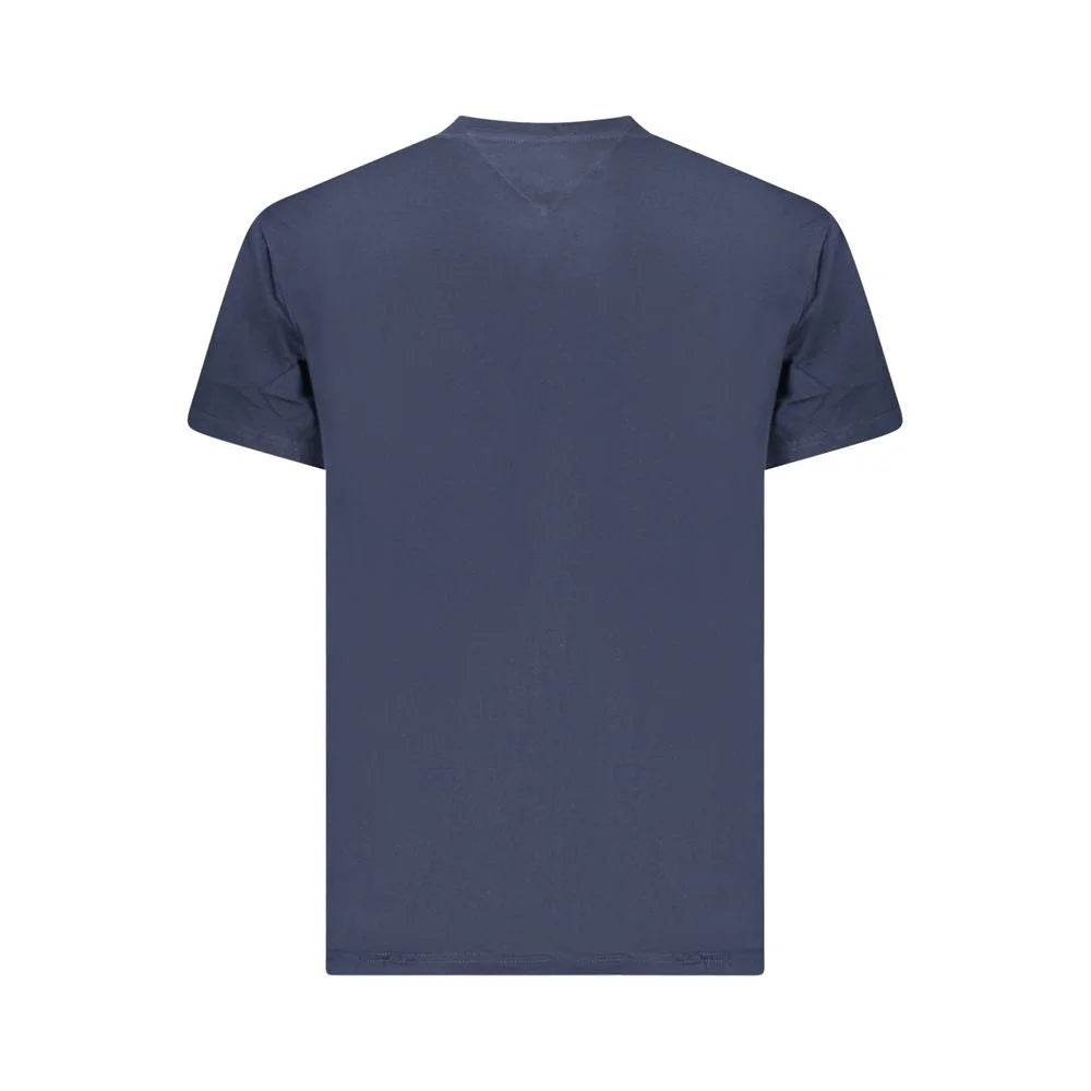 Tommy Hilfiger Blue Cotton Men T-Shirt - T-Shirts