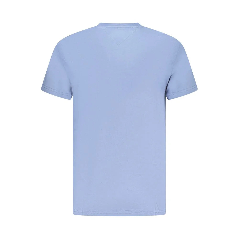Tommy Hilfiger Blue Cotton Men T-Shirt - T-Shirts