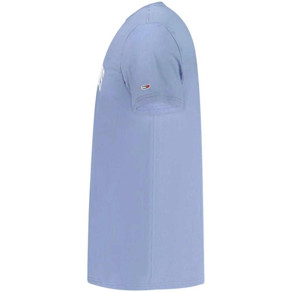 Tommy Hilfiger Blue Cotton Men T-Shirt - T-Shirts