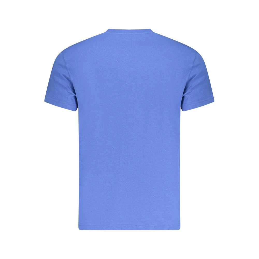 Tommy Hilfiger Blue Cotton Men T-Shirt - T-Shirts
