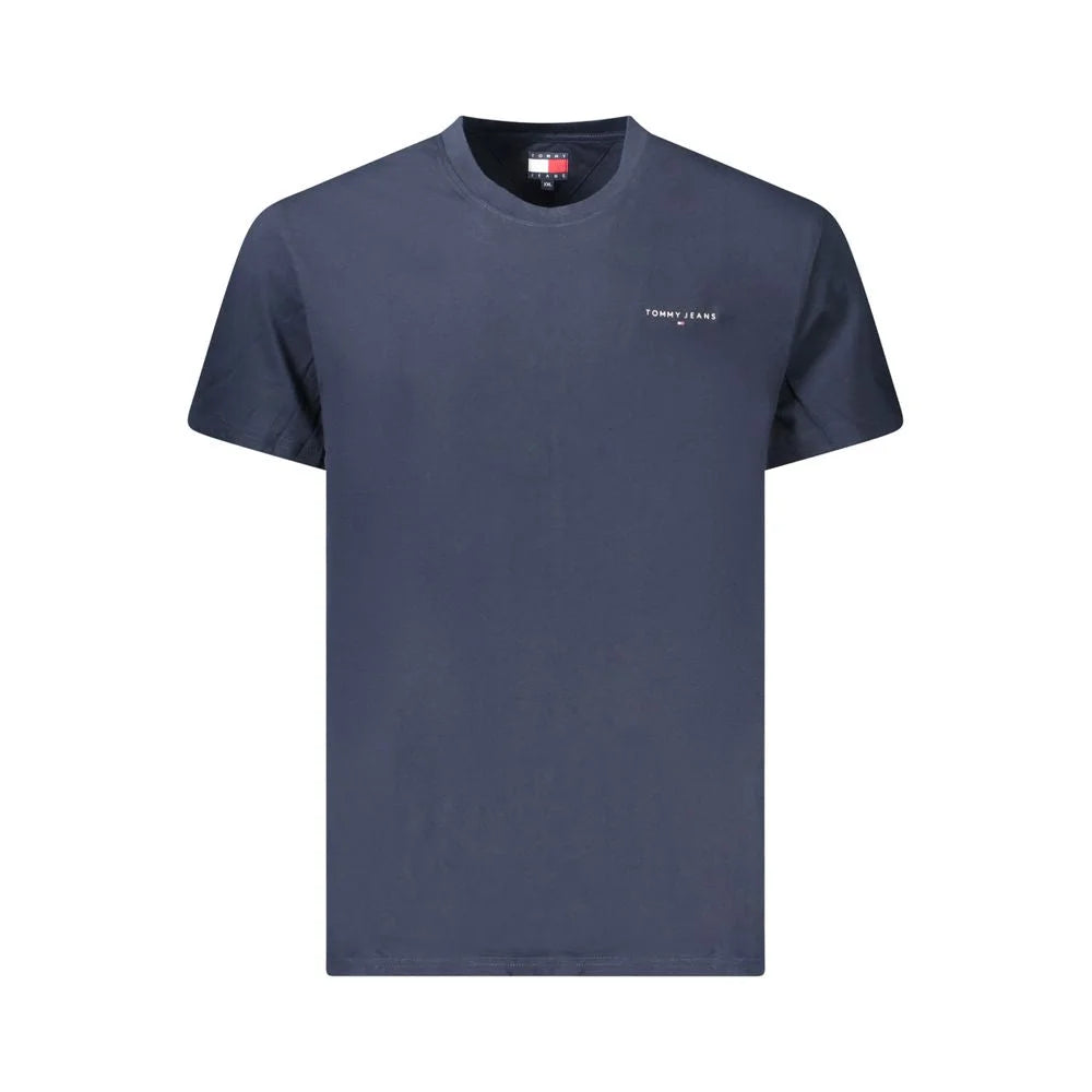 Tommy Hilfiger Blue Cotton Men T-Shirt - T-Shirts