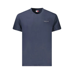 Tommy Hilfiger Blue Cotton Men T-Shirt - T-Shirts