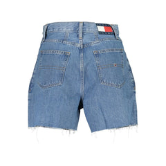 Tommy Hilfiger Blue Cotton Short - Denim Shorts