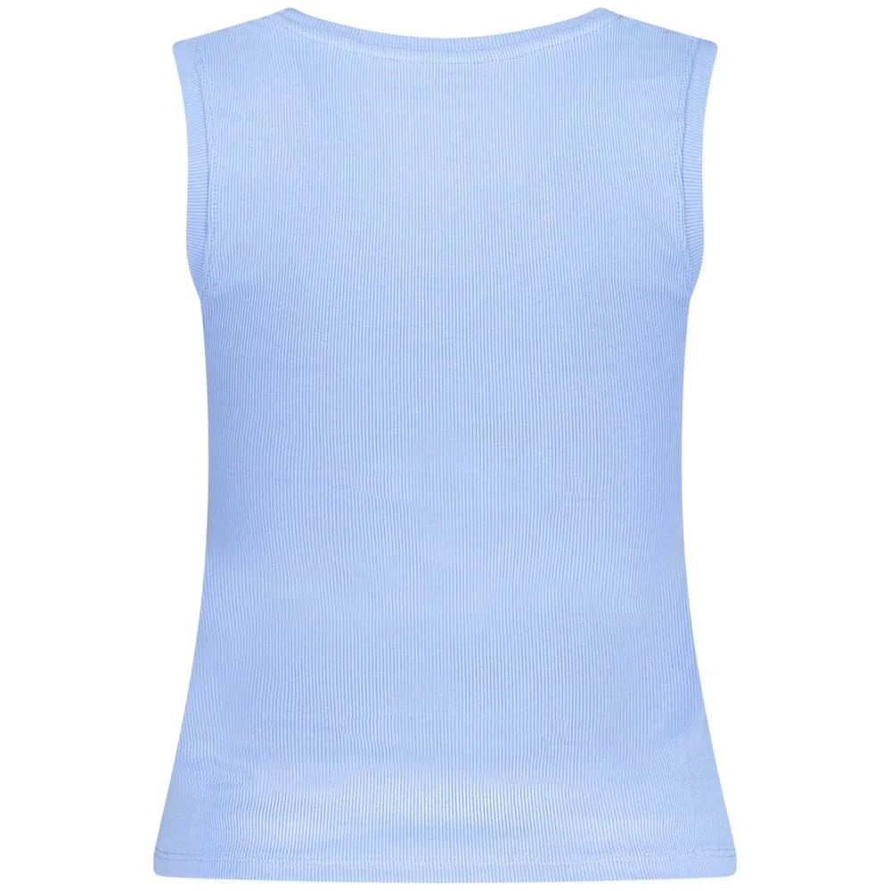 Tommy Hilfiger Blue Cotton Tank Top - XS