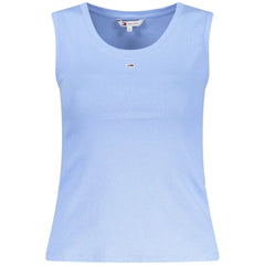 Tommy Hilfiger Blue Cotton Tank Top - XS