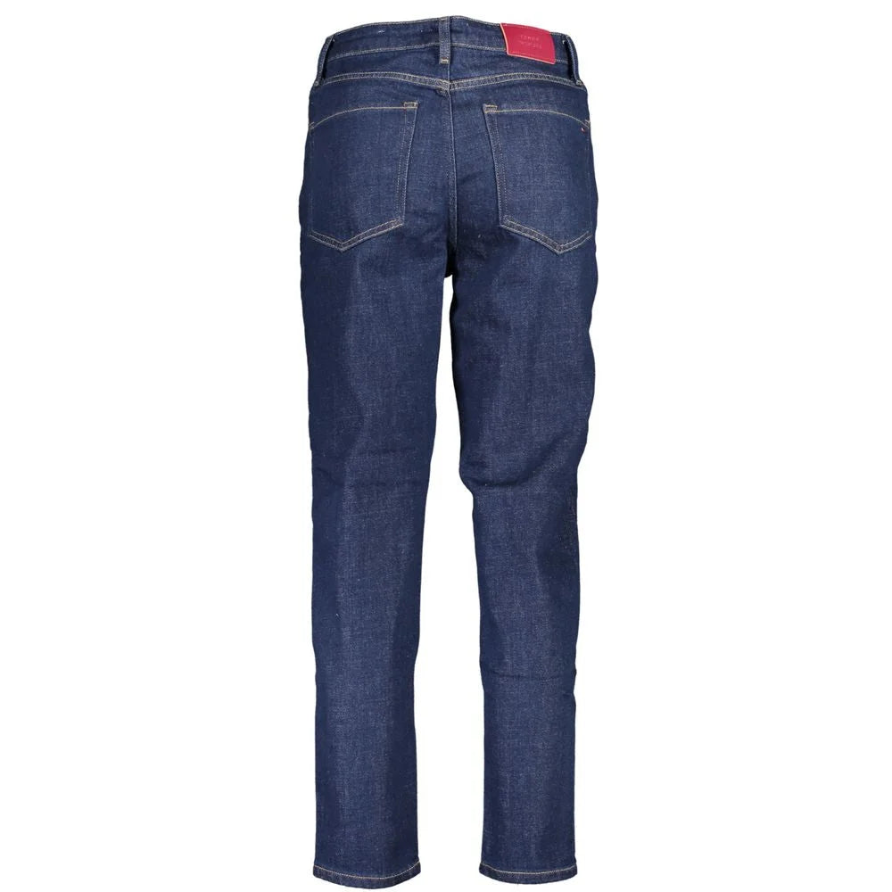 Tommy Hilfiger Blue Cotton Women Jeans - Jeans