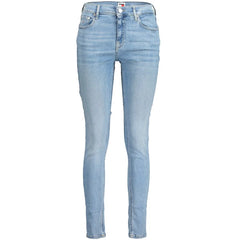 Tommy Hilfiger Blue Cotton Women Jeans - Jeans