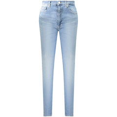 Tommy Hilfiger Blue Cotton Women Jeans - Jeans