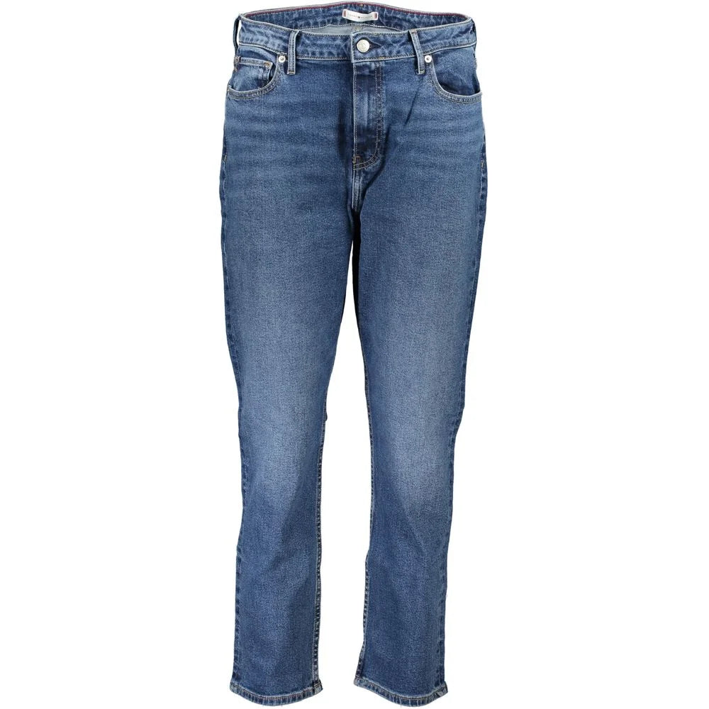 Tommy Hilfiger Blue Cotton Women Jeans - Jeans