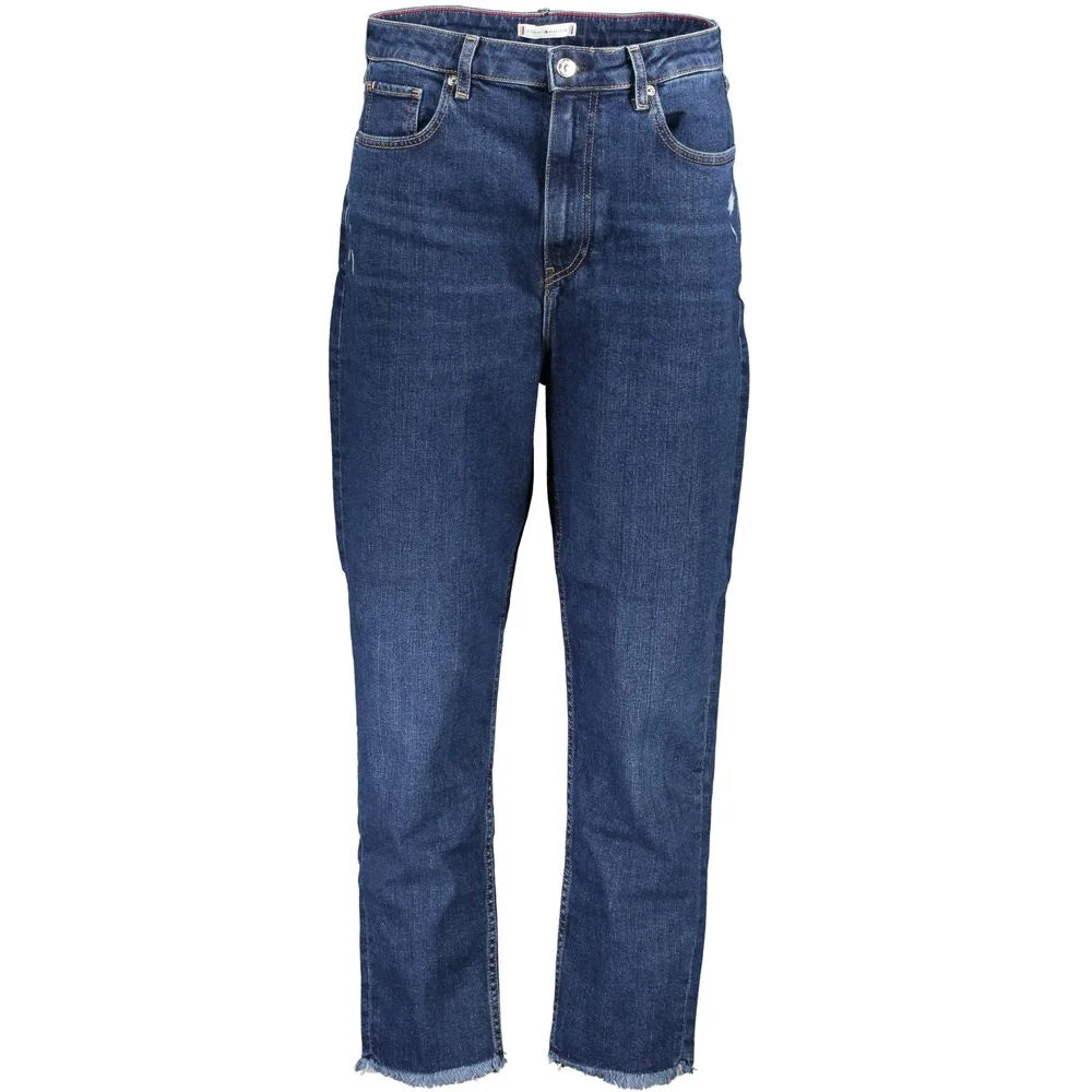 Tommy Hilfiger Blue Cotton Women Jeans - Jeans