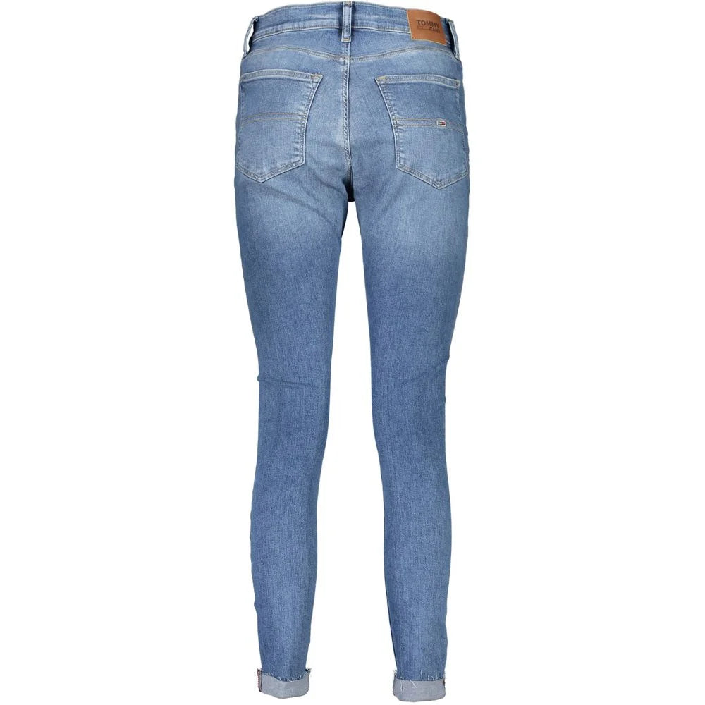 Tommy Hilfiger Blue Cotton Women Jeans - Jeans
