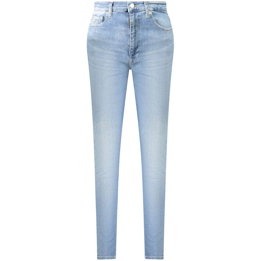 Tommy Hilfiger Blue Cotton Women Jeans