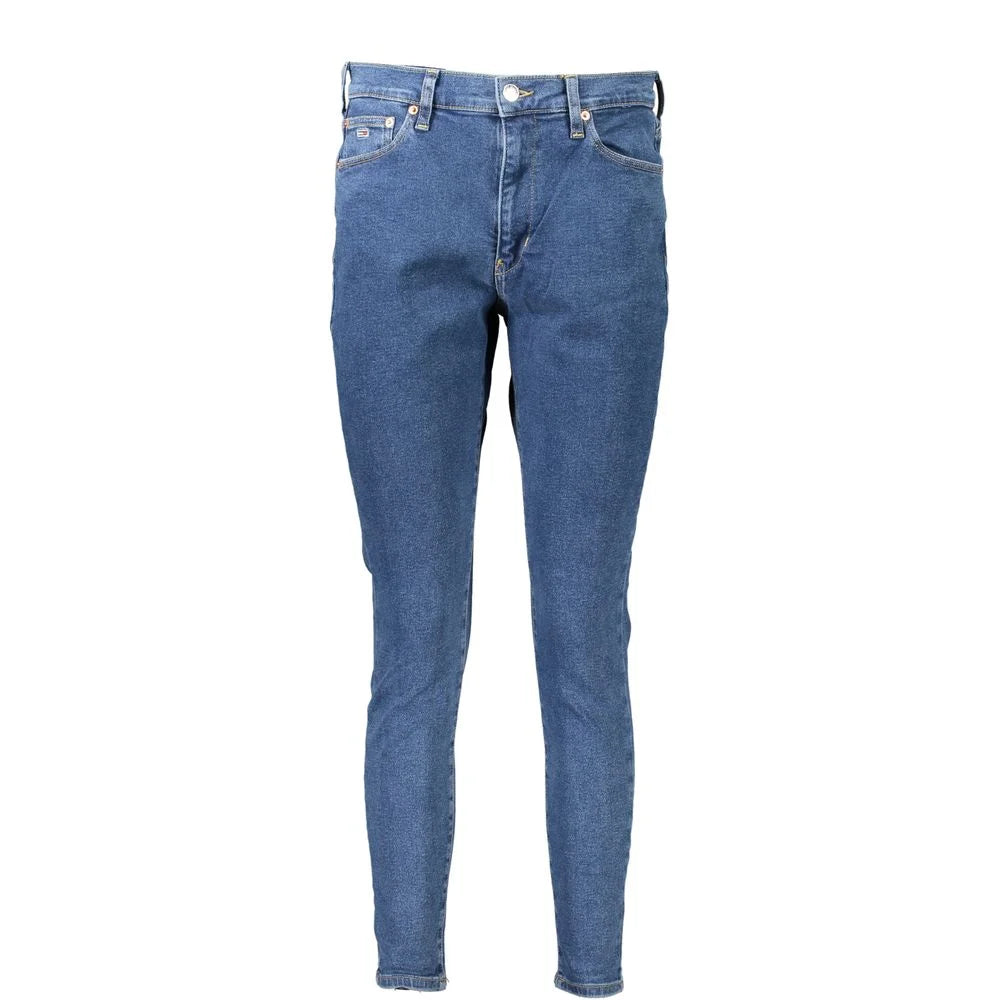 Tommy Hilfiger Blue Cotton Women Jeans - Jeans