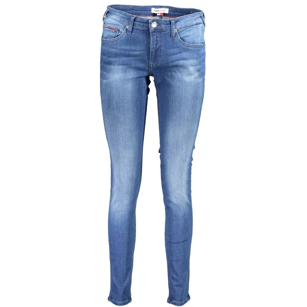Tommy Hilfiger Blue Cotton Women Jeans - Jeans