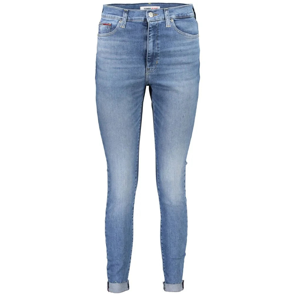 Tommy Hilfiger Blue Cotton Women Jeans - Jeans