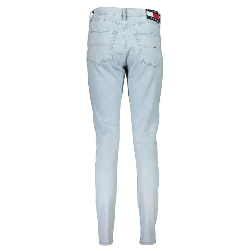 Tommy Hilfiger Blue Cotton Women Jeans - Jeans