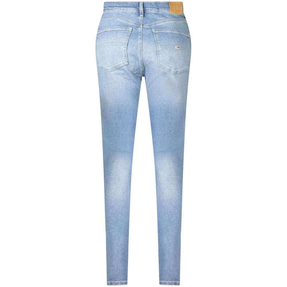 Tommy Hilfiger Blue Cotton Women Jeans - Jeans